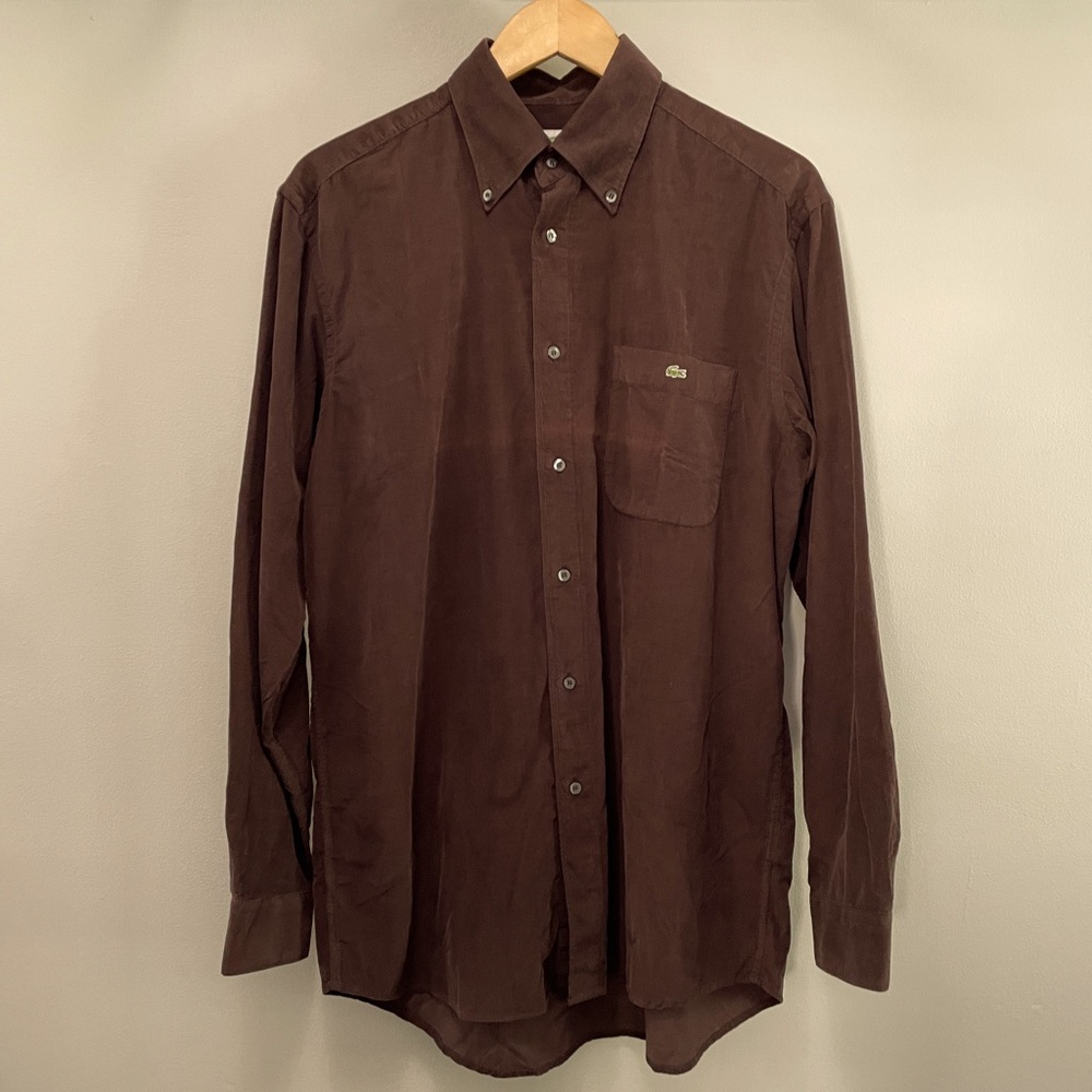 Men’s Lacoste Corduroy Dress Shirt